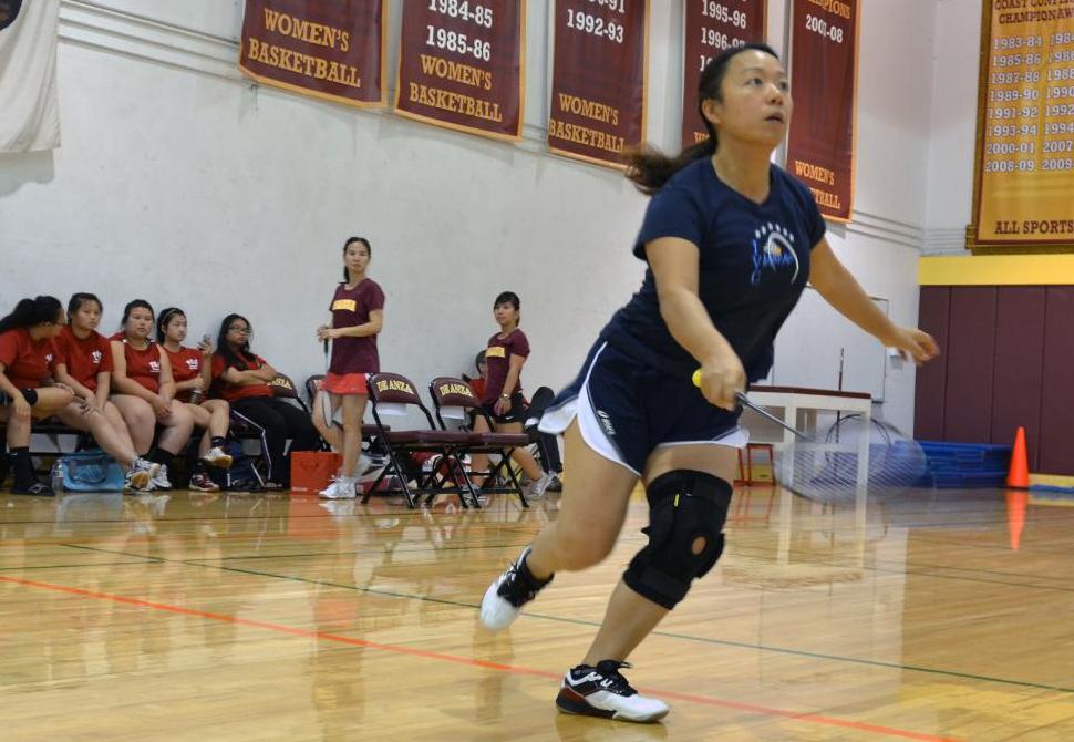 Women's badminton team has no trouble with San Diego Mesa