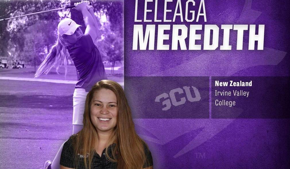 Women's golf star Leleaga Meredith signs with Grand Canyon