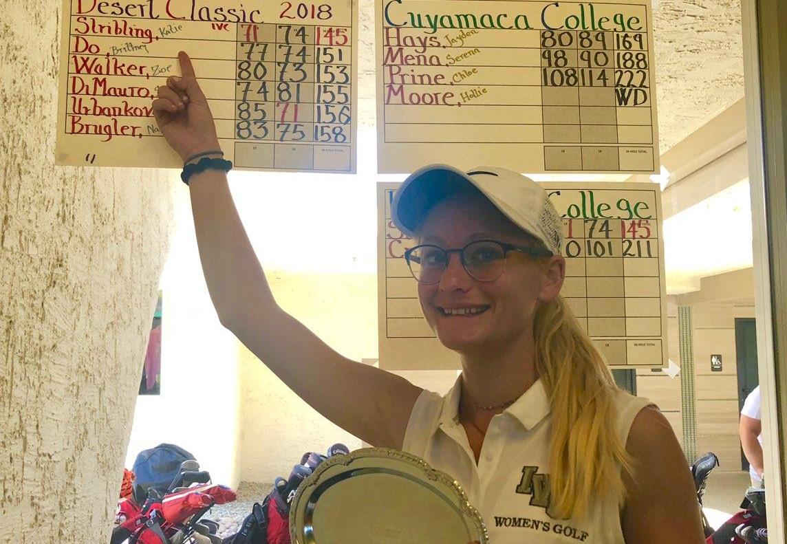 Women's golfer takes medalist honors at Desert Classic