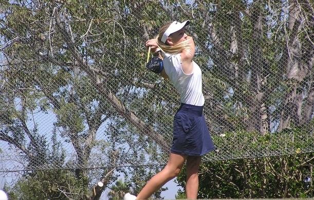 Golfers Stribling and Crowl compete in third conference match