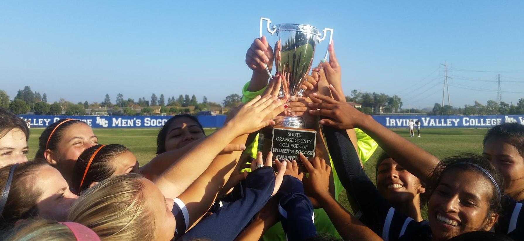 Women's soccer team shuts out Saddleback, takes the cup
