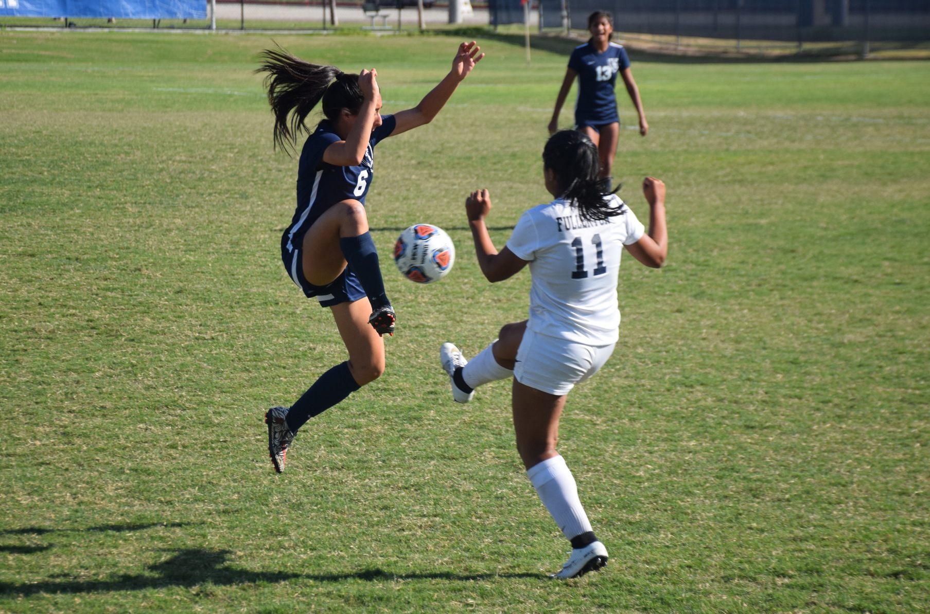 Women's soccer team battles for 2-2 tie at Cypress