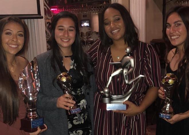 Women's soccer team hands out end of season awards