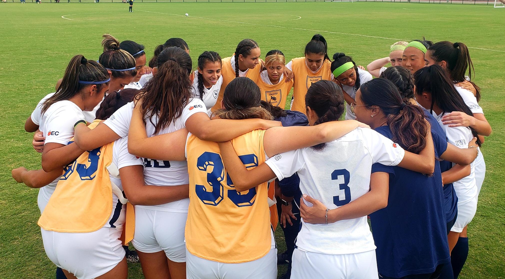 Women's soccer team takes down Golden West on the road