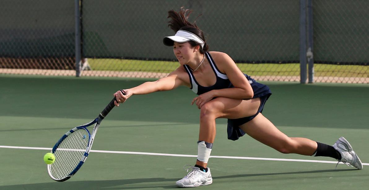 Women's tennis team starts conference with win over Cypress