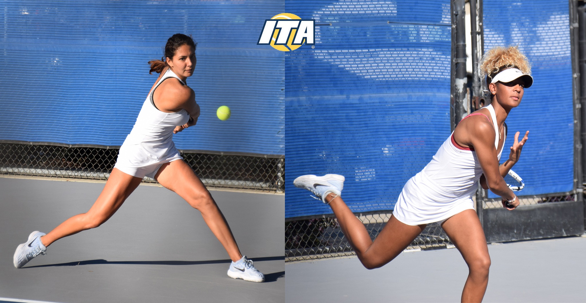 Tennis players Alajeely and Dreux earn All-American honors