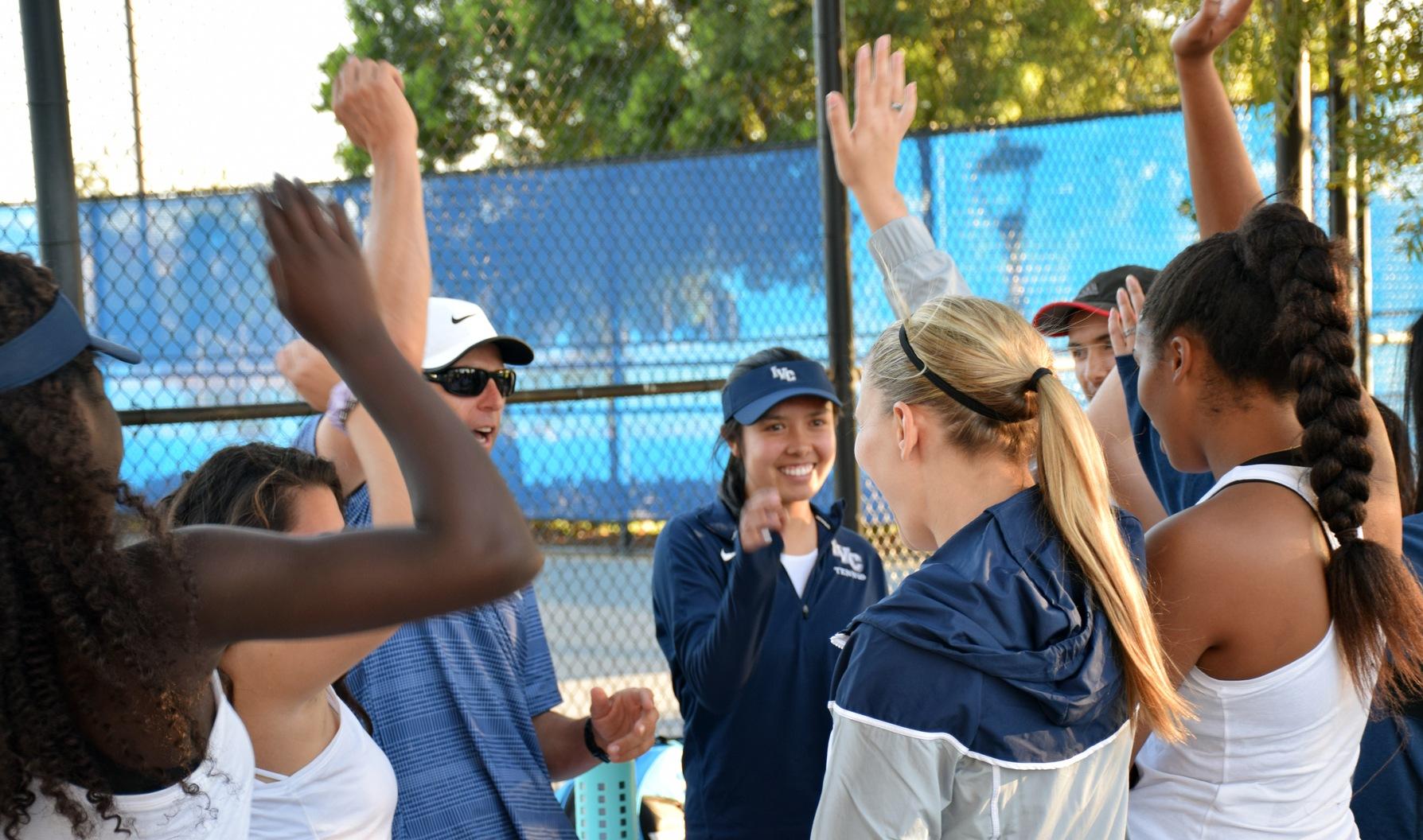 Women's tennis team sweeps another conference opponent