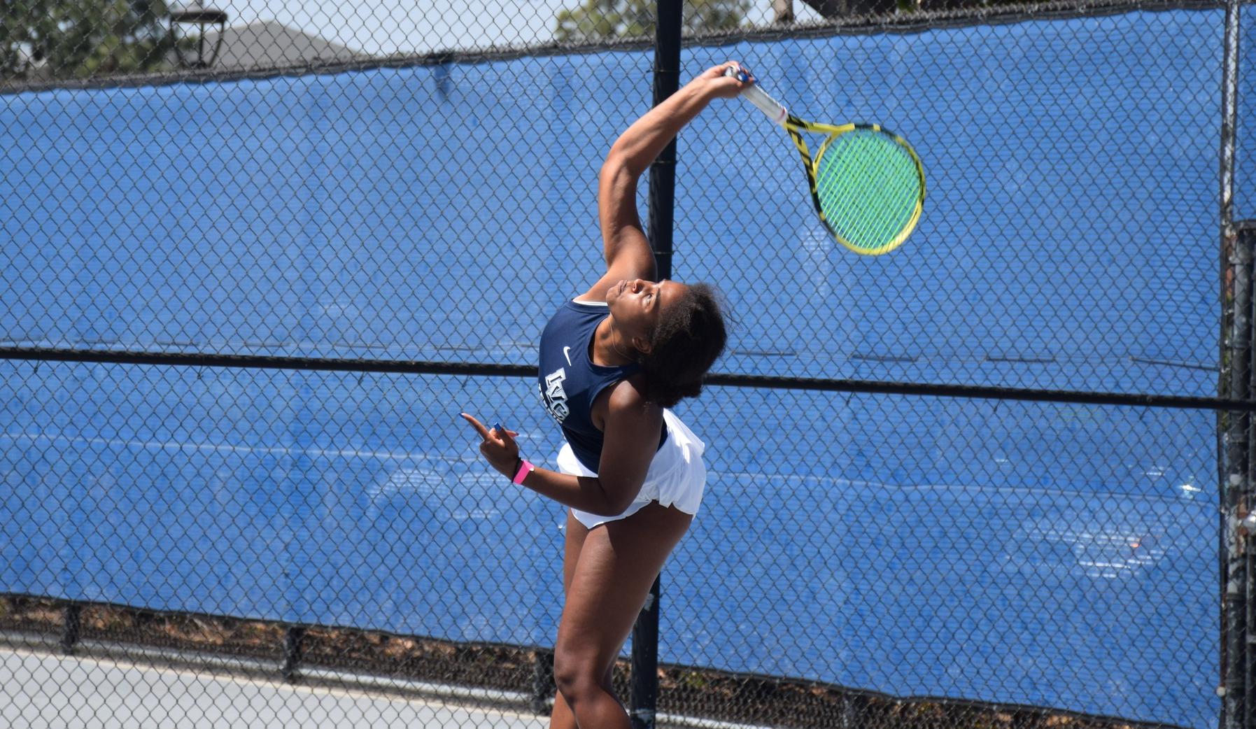 Women's tennis team downs Saddleback for second win in a row