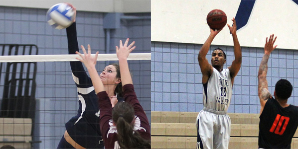 Mitchem and Hunter named IVC's 2013-14 athletes of the year
