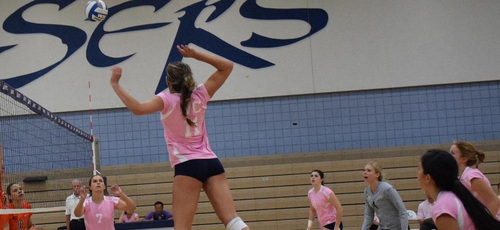 Mitchem's big night carries women's volleyball team to victory