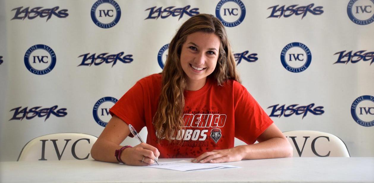 Women's volleyball player Marisa Doran signs with New Mexico