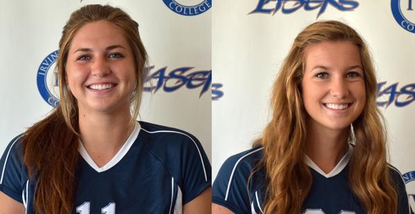 Volleyball's Mitchem, Doran and Pestolesi earn more honors