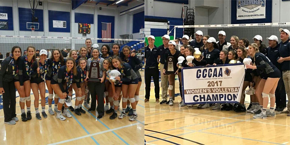 Perfect ending for women's volleyball team - State Champs