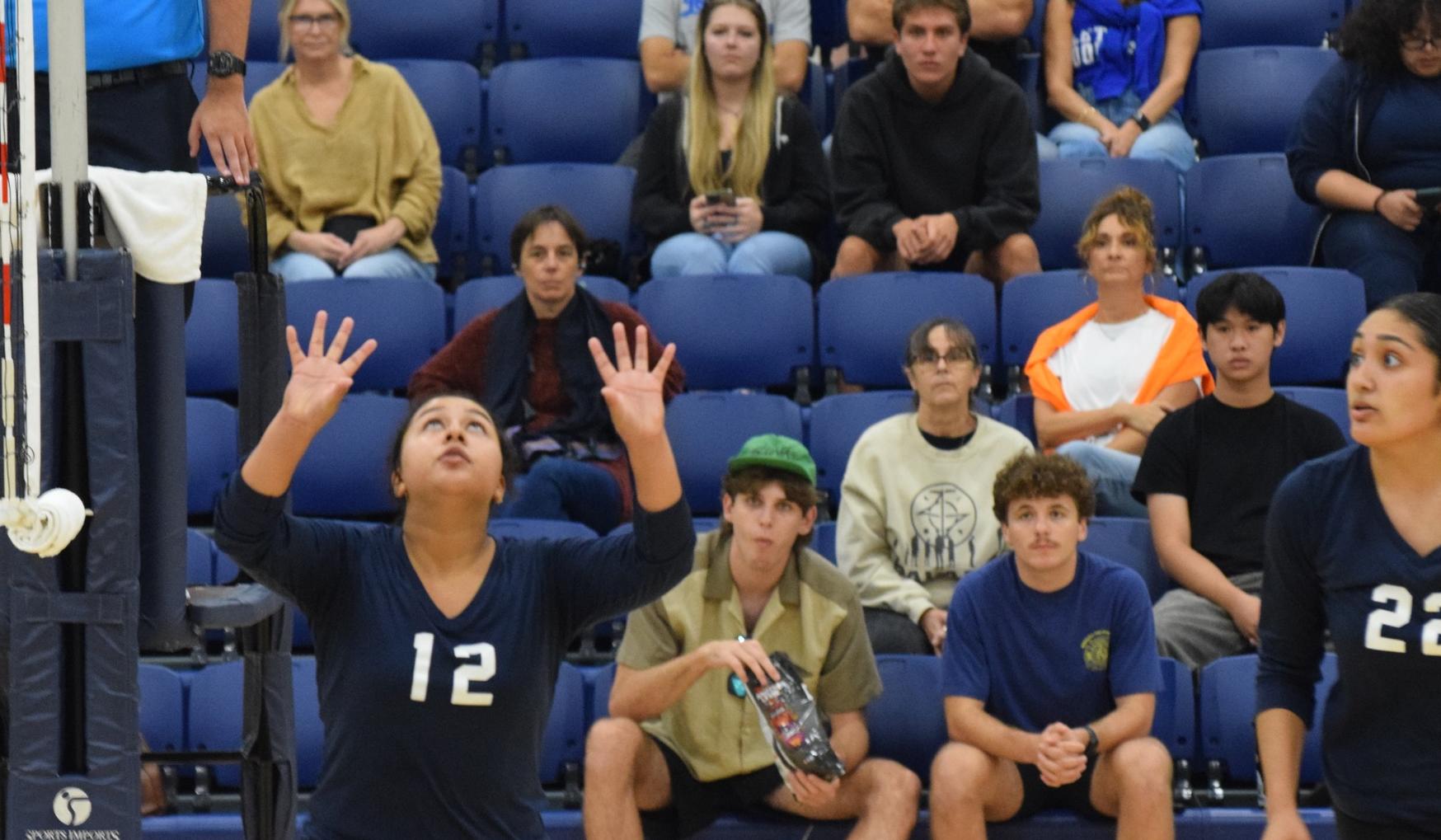 Women's volleyball team runs into tough Orange Coast squad