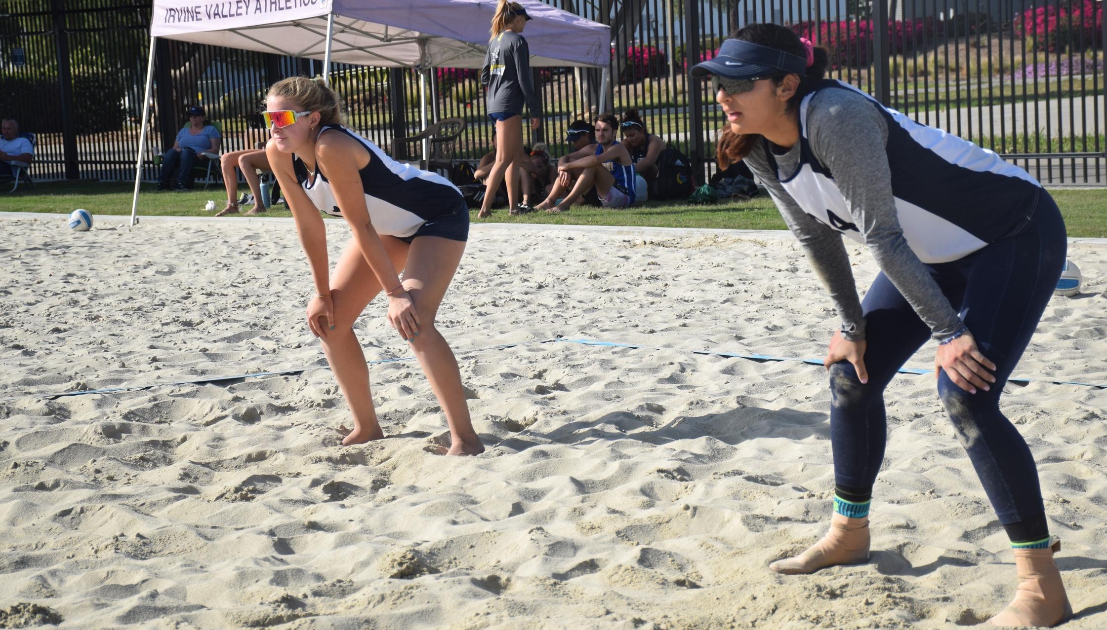 Beach volleyball team qualifies all of its pairs for regionals