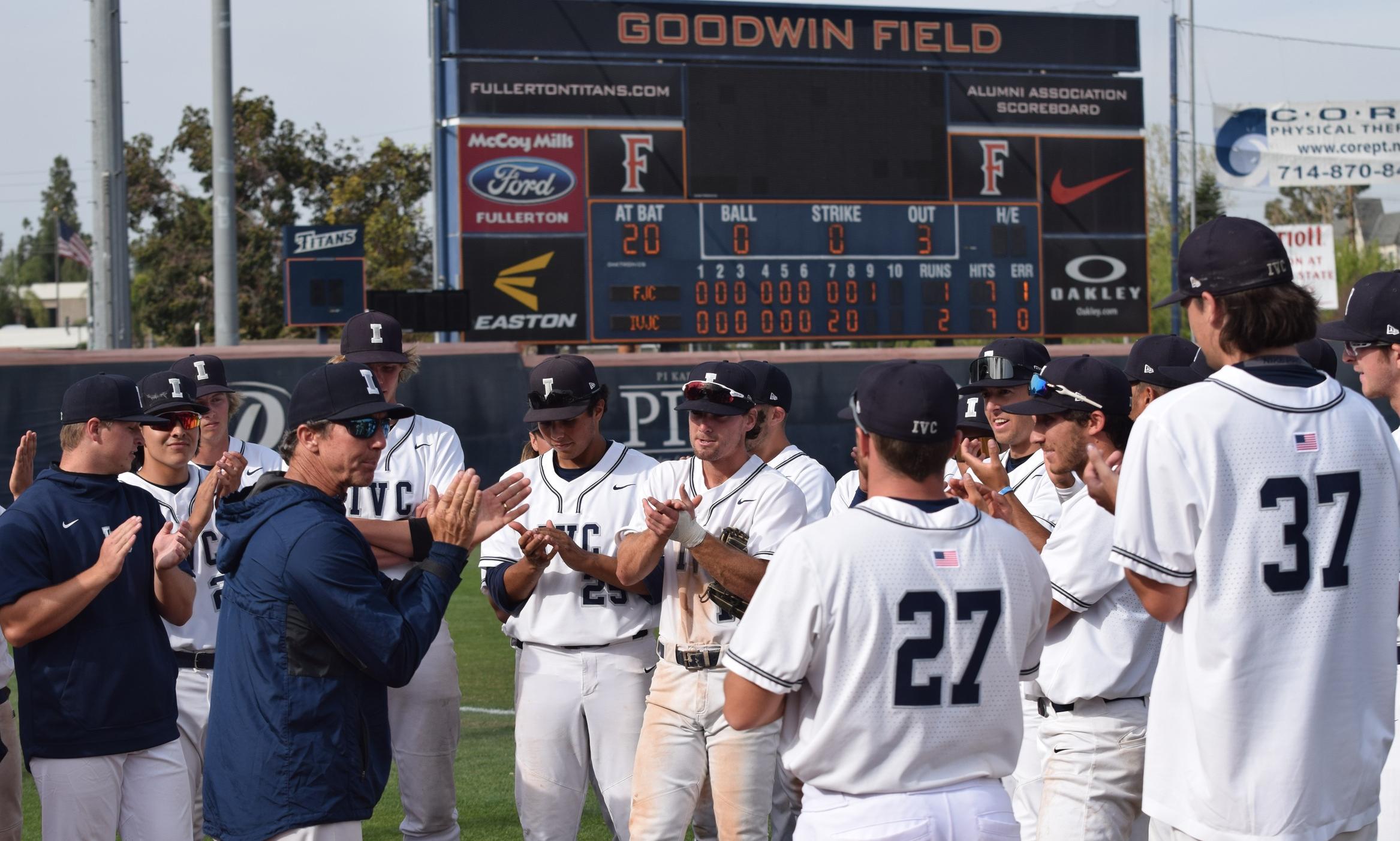 Baseball team starts series with 2-1 win over Fullerton at CSUF