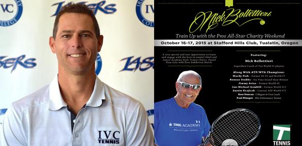 Tennis coach Ross Duncan to help at Bollettieri charity event