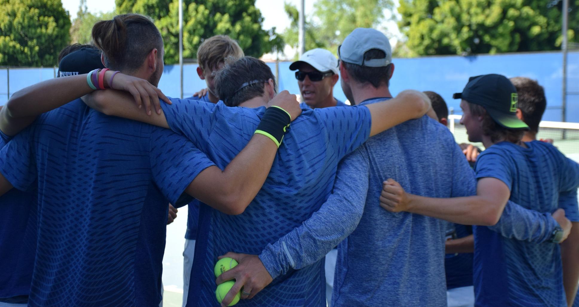 Men's tennis team going after its third straight state title