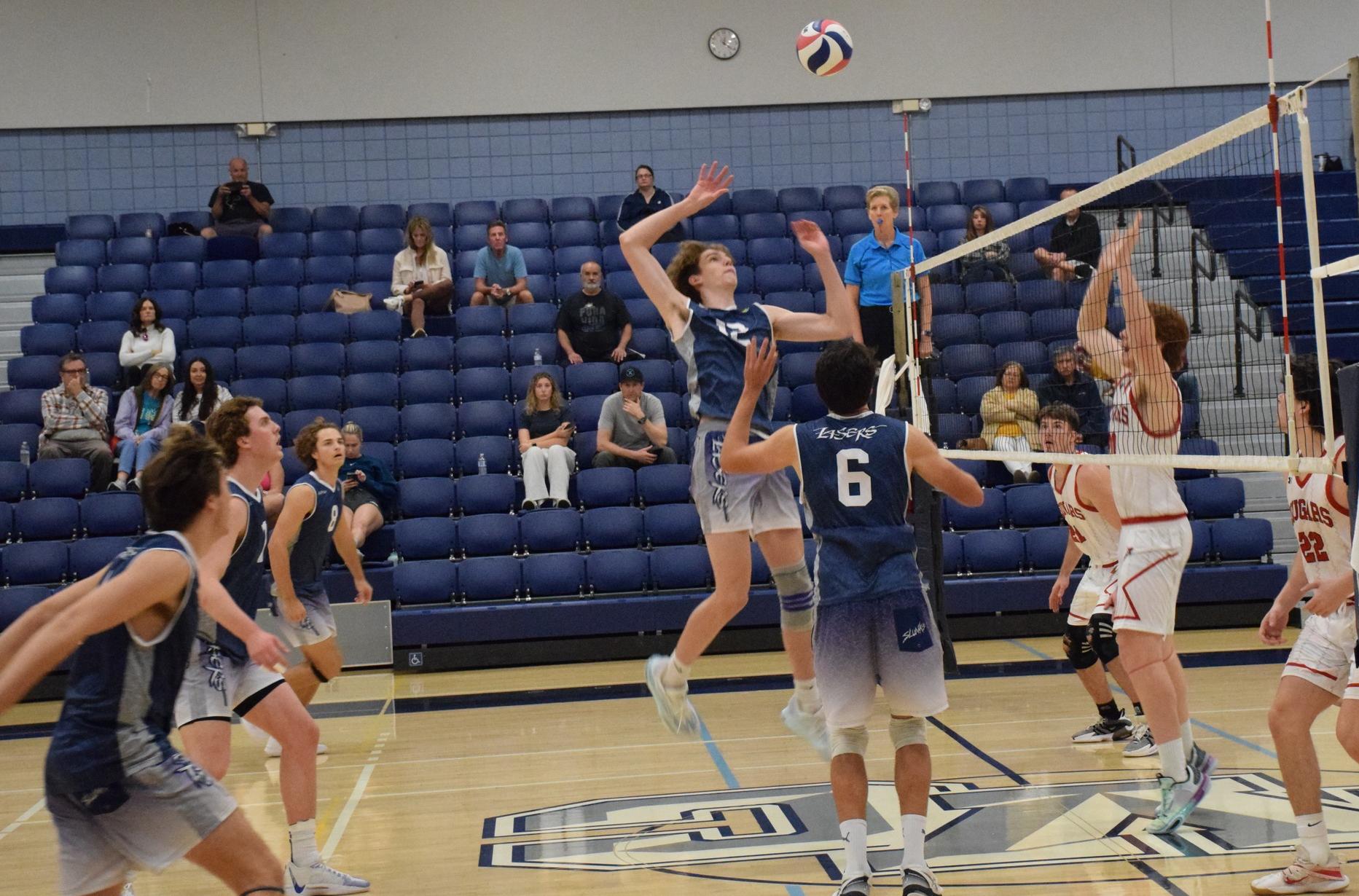 Men's volleyball team earns its biggest win of the season